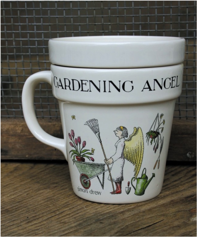 Unbranded Gardening Angel Mug