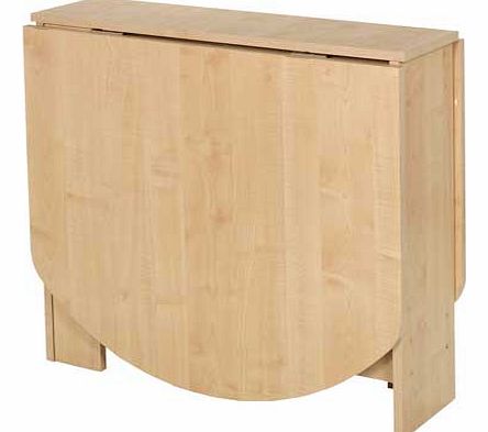 Unbranded Gateleg Light Oak Effect Extendable Dining Table