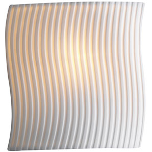 This elegant porcelain wall light would look at ho