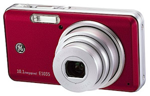 Unbranded GE Compact Digital Camera - E Series E1035 - Red