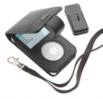 Gear4 High Quality Black leather iPod Video Case-Gear4 Lthvid Blk