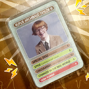 Unbranded Geek Power - Geek Trumps Card Game