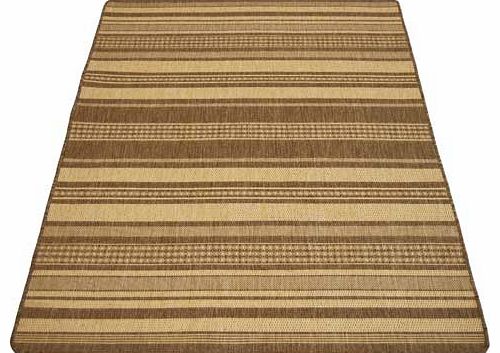 Sisal look flatwave featuring a tonal striped design. with latex gel back. Works wonderfully in dining rooms and kitchens. The durable. low maintenance pile wont embed dust and debris and no specialist cleaning is required. Suitable to surface shampo