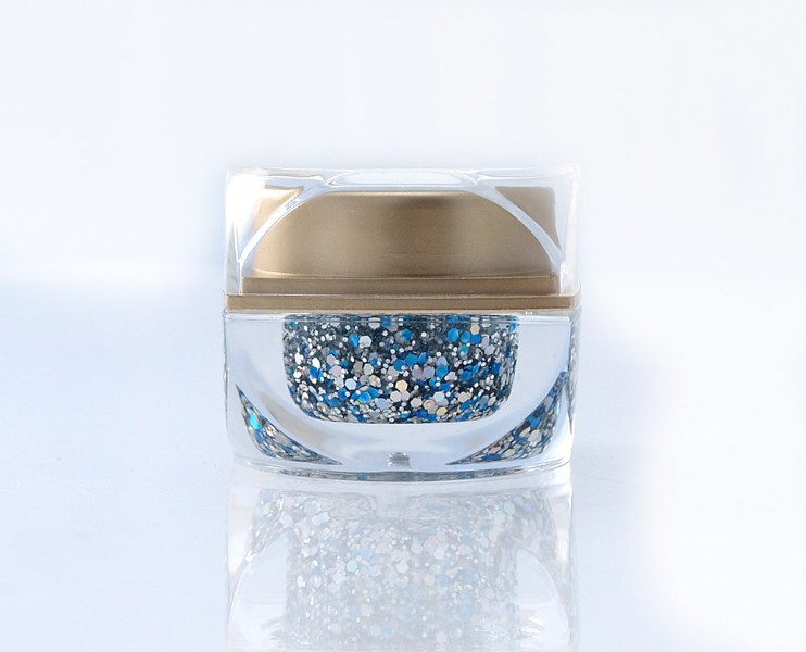 Unbranded Gel Blue Sparkle
