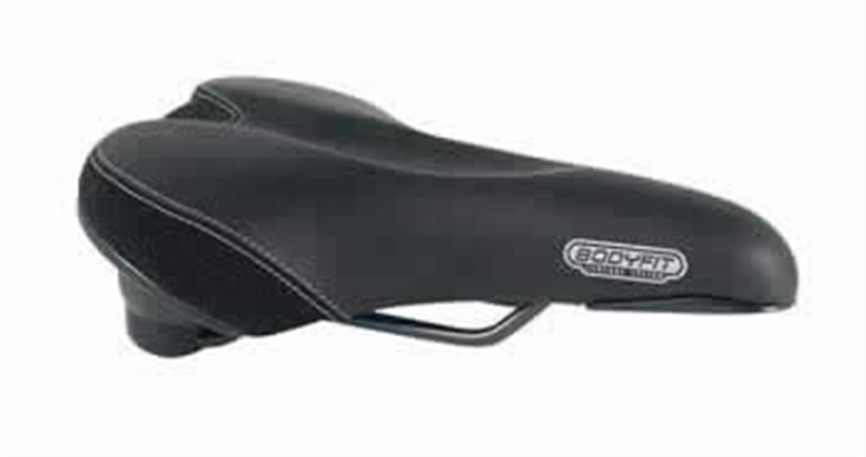 GEL ELASTOMER SADDLE BLACK