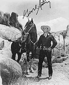 Gene Autry autograph