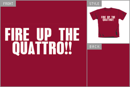 Unbranded Gene Hunt (Fire Up The Quattro) T-shirt