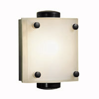 Genoa Flat Wall Light With Photocell