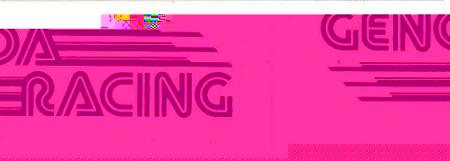 Genoa Racing Logo Sticker (12cm x 5cm)