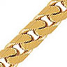 Unbranded Gents Extra Heavy Tight Linked Curb Gold Bracelet