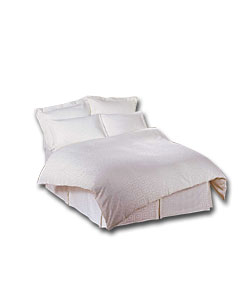Geo Double Duvet Cover Set - Cream
