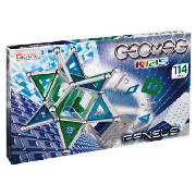 Unbranded Geo Mag 114 Piece Panels Set