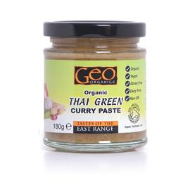 Unbranded Geo Organics Thai Green Curry Paste - 180g