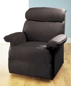 Georgia Leather Recliner - Chocolate