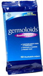 Germoloids Soothing Wipes 10x