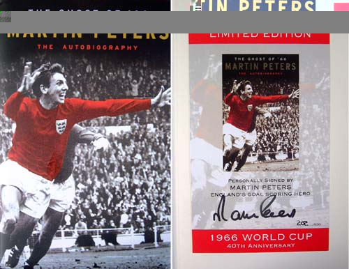 Unbranded Ghost of 66: The Autobiography and#8211; Signed by Martin Peters