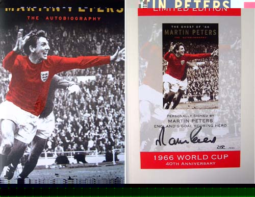 Unbranded Ghost of 66: The Autobiography and#8211; Signed by Martin Peters
