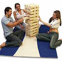 Ever played with one of those huge Jenga games in the pub?