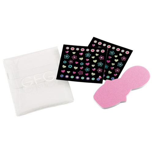 Unbranded Gift for Girls Nail Sticker Gift Set
