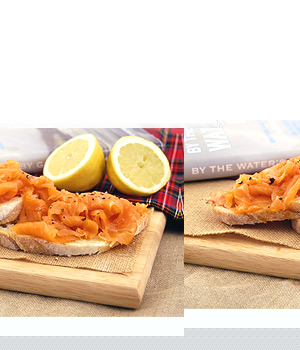 Unbranded Gift Hamper - 1000g Smoked Scottish Salmon