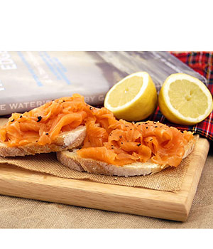 Unbranded Gift Hamper - 600g Sliced Smoked Scottish Salmon