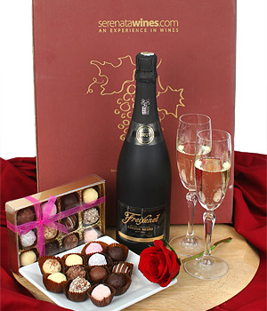 Unbranded Gift Hamper - Sparkling and Truffles