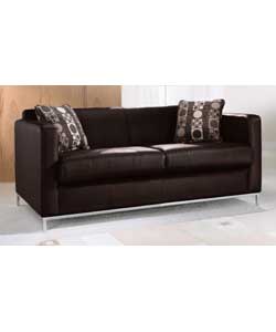 Gina Large Chocolate Sofa