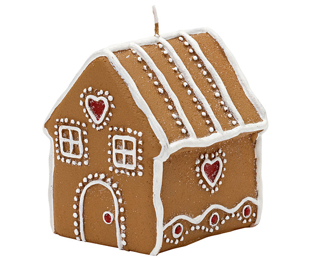 Unbranded Gingerbread House Candle