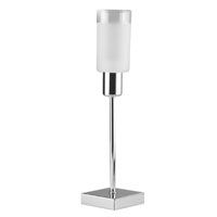 Gios Single Table Light Chrome Finish with Clear Shade