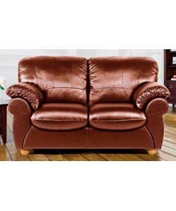 Unbranded Giovanni Regular Sofa - Chestnut