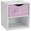 Unbranded Girls Bedside Table - Butterfly