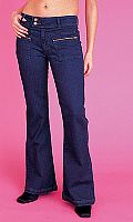 Girls Bootcut Stretch Jeans