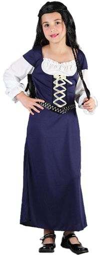 Unbranded Girls Costume: Maid Marian (Small 3-5 Years)