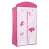 Unbranded Girls Fabric Wardrobe - Flowers