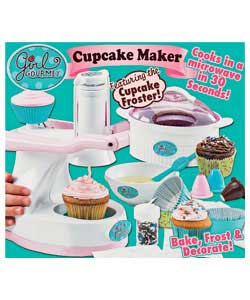 Girls will have hours of fun cooking and decorating these delicious cup cakes! Add water to your mix
