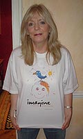 Short sleeve crew neck T-shirt in aid of the imagine appeal