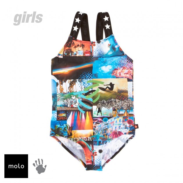 Unbranded Girls Molo Nakia Swimsuit - Hawaii