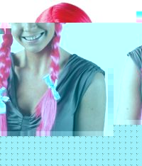 Unbranded Girls Night Out: Pink School Girl Plaits Wig