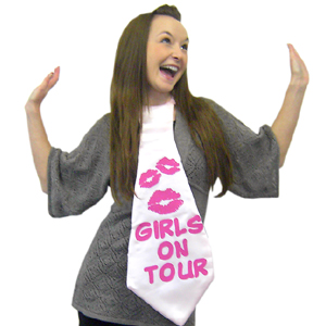 Unbranded (Girls On Tour) - Big Funny Tie-Fancy Dress