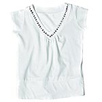 Girls Pack of 2 Eyelet Tops