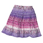 Girls Print Skirt