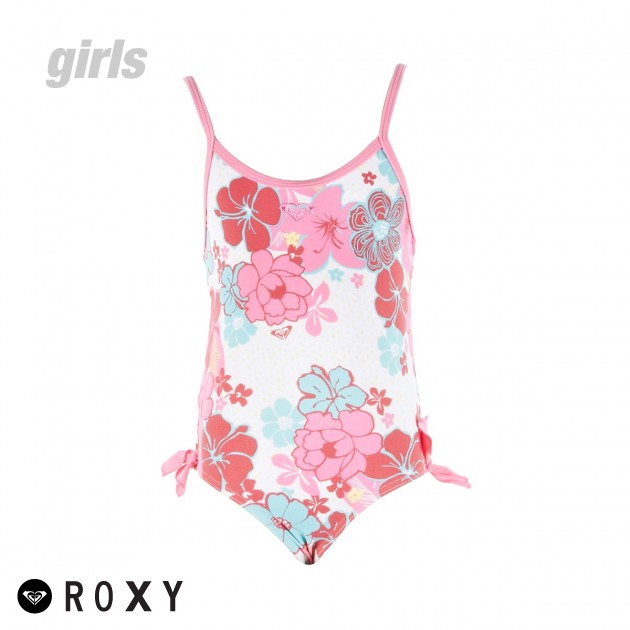 Unbranded Girls Roxy Sea Sailor Swimsuit - Seaspray