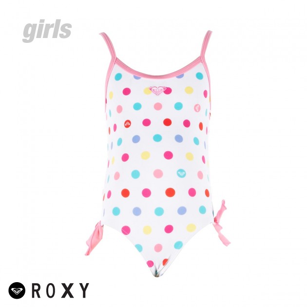 Unbranded Girls Roxy Sea Sailor Swimsuit - White