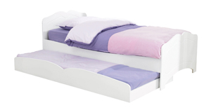 Unbranded Girls Single Trundle Guest Bed