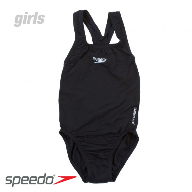 Unbranded Girls Speedo Endurance Medalist Swimsuit - Navy