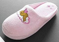 Girls Teddy Slippers