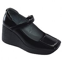 Girls Wedge Bar Shoes