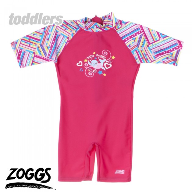 Unbranded Girls Zoggs Miss Zoggy Sun Protection Swimsuit