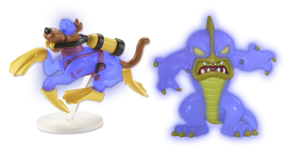 Unbranded Gitd Mystery Mates - Scuba Scooby and Beast