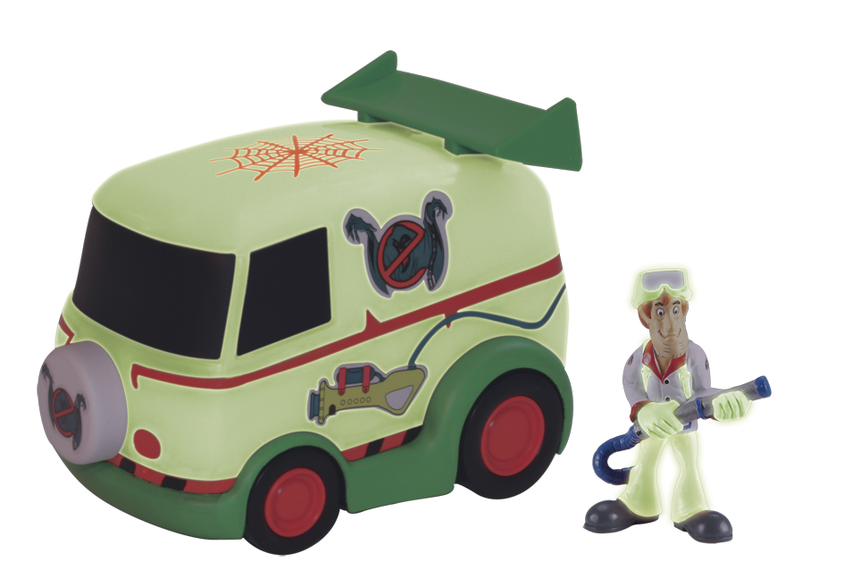 Unbranded Gitd Mystery Mates Vehicle and Figure - Ghost Bust